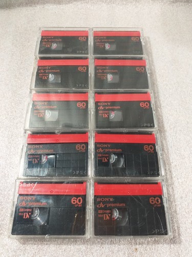 Lot cassettes minidv - cassettes, sony