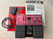 Pédale d'effets vocaux Boss RC-30 Vocal Performer avec boîte et manuel