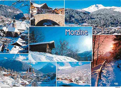 Carte postale morzine - -,