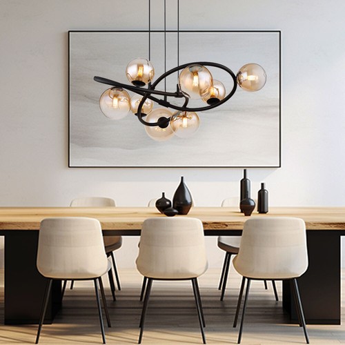 Lampe suspendue - suspendue, À