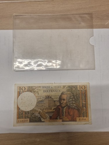 Billet francs voltaire - billet,