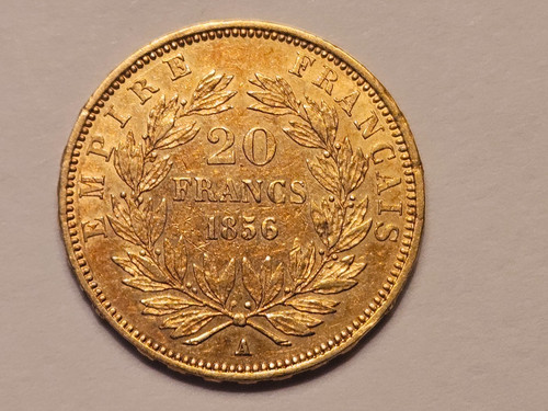 1856 france francs gold - 20,