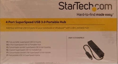 Startech hub usb - startech, 4