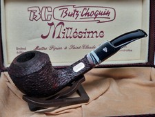 Pipe à fumer BUTZ CHOQUIN MILLESIME 401 rustique 1999 avec boîte d'origine