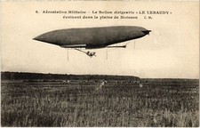 PC AVIATION DIRIGÉABLE LEBAUDY A MOISSON (a54141)
