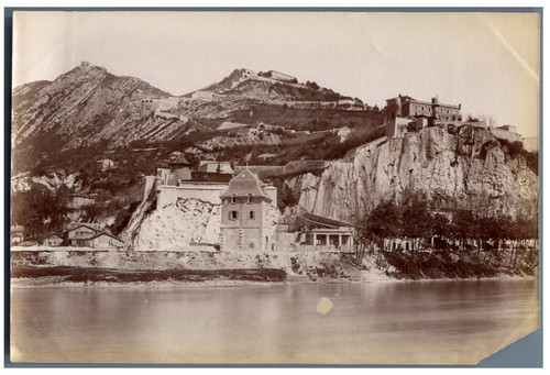 France grenoble vue sur - sur, fort