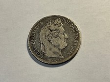 Monnaie France 5 Francs Argent Louis-Philippe Ier 1841 W (119-26)