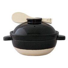 Kamado San NAGATANIEN Pot en argile 2 tasses cuiseur à riz ACT-03 Iga ware JA...