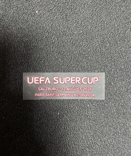 Flocage final supercup 2026 - flocage,