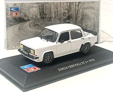 SIMCA 1000 RALLYE 3  1976 -   IXO / ALTAYA  -  1/43