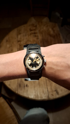 Lip montre chronographe - lip, panda