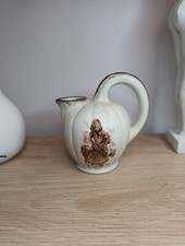 Ancien Petit Pichet Melon Ou Citrouille Portigliolo Ceramique Fine Corsica