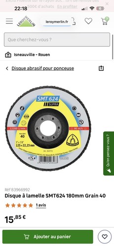 Disque abrasif - disque,
