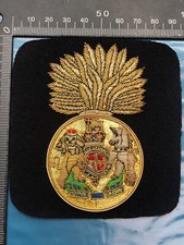Armée Britannique Lingot Brodé Blazer Badge - Royal Écossais Fusiliers