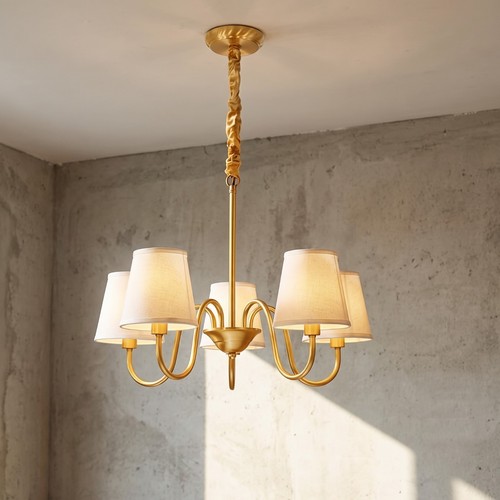 Lustre vintage cuivre - lustre,