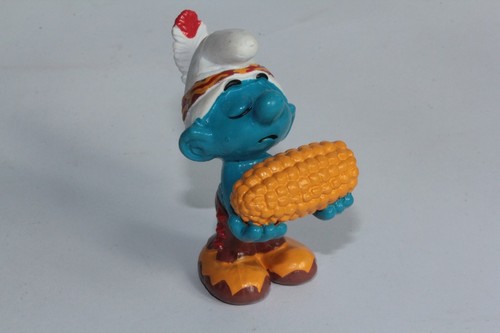 Figurine schtroumpf indien - figurine,