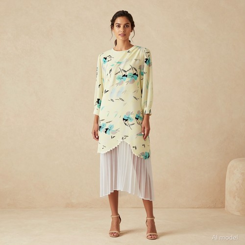 Soirée vintage robe midi - soirée,