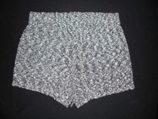 OYSHO (ZARA) Short Maille Habillé Fluide Liens à Nouer T40 COMME NEUF