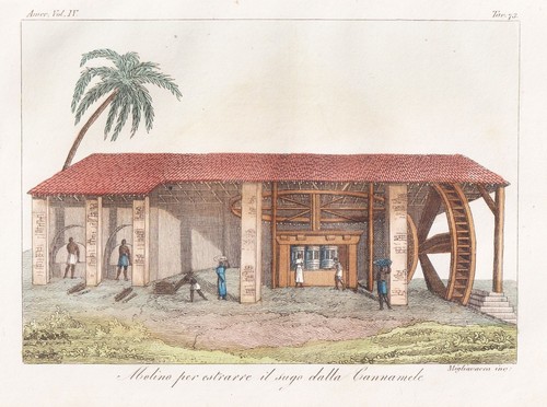 Gravure américaine karibik - américaine,