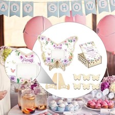 Livre d'or de baby shower décoratif pour bureau, pour la cérémonie de