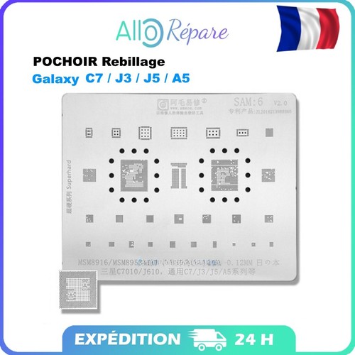 Pochoir rebillage bga reball - rebillage,