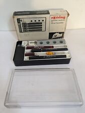 rotring isograph stylos à