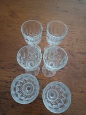 Lot De 6 Verres À Liqueur