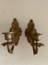 PAIRE CHANDELIER MURAL SIGNE