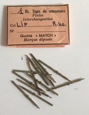 NEUF @ 1 TIGE DE REMONTOIR POUR MONTRE GOUSSET LIP R40 @ LIP R 40 WINDING STEM