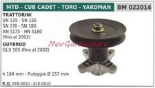 Moyeu De Porte-Lame Tondeuse À Gazon SN 135 155 170 180 MTD 022014