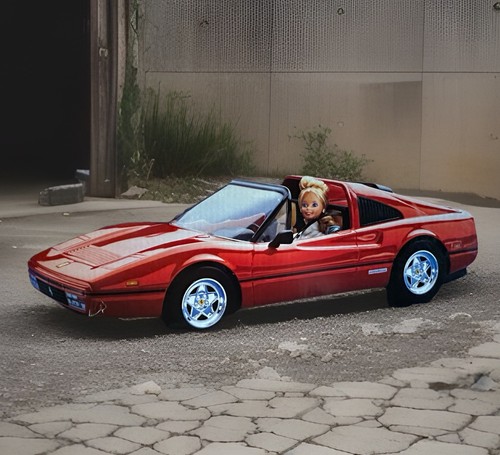 Lot barbie ferrari - lot,