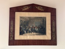 Gravure en couleur du 19ème