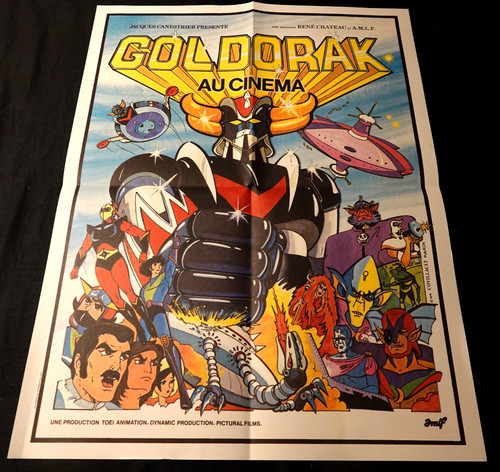 Goldorak grendizer affiche - grendizer,