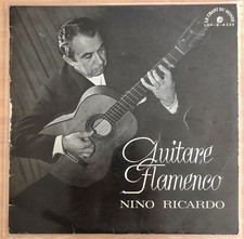 Latin - Flamenco - LP - Nino Ricardo - Guitare Flamenco - Le Chant Du Monde