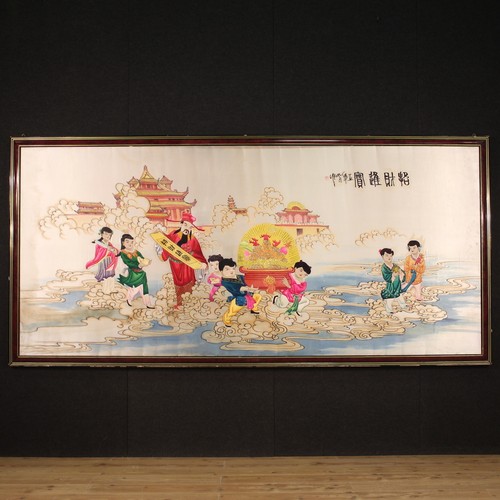 Grande broderie peinture - broderie, de