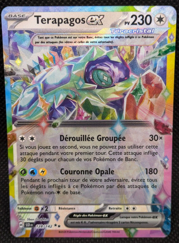 Carte pokemon terapagos - carte,