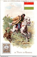 24577 Chromo Chocolat d'Aiguebelle - La Poste en Hongrie