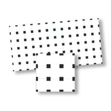 Maison De Poupée Carrelage En Mosaïque Espagnole Noir Et Blanc Feuille Miniature