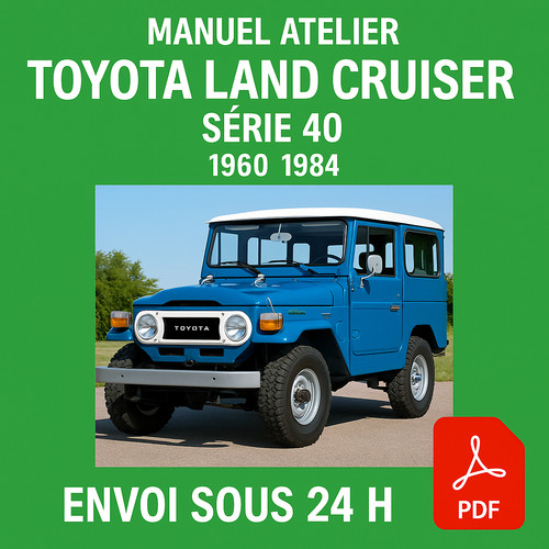 Manuel atelier toyota land - manuel,