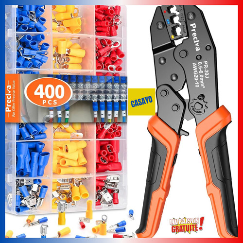 Pince sertir 6mm - sertir, 0.5-6mm²