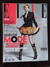 ELLE Magazine du 27/08/2010; Spécial Mode/ Karolina Kurkova/ Botox