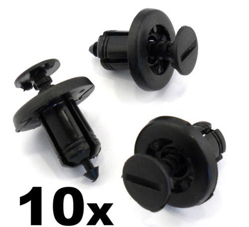 10x renault pare choc clips - renault, clips-