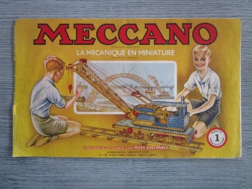 Meccano manuel instructions - meccano:, d'instructions