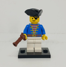 LEGO Pirate : Blue Jacket - Figurine Minifig Personnage - Set 6286 pi006