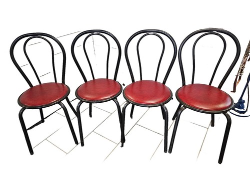 Chaises bistrot fer - chaises, de