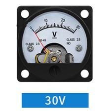 Voltmètre analogique dc - voltmètre,