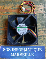 Ventilateur Sunon KDE1209PTV3 13.MS.AF.GN DC12V 1.2W 3-Pin 92x92x25mm