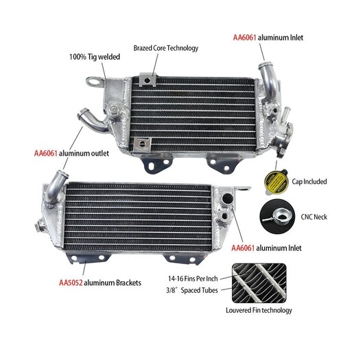 Aluminum radiator for - aluminum,