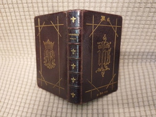 1884 paroissien romain reliure - 1884,