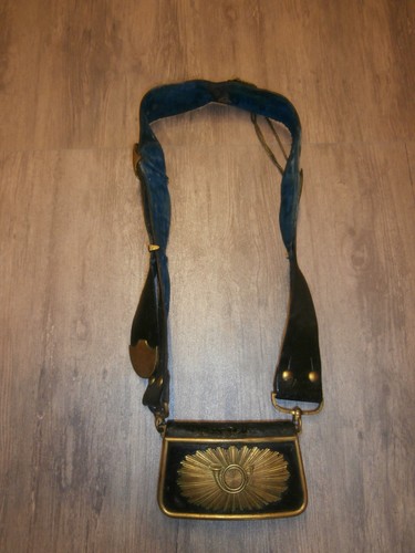 Giberne officier chasseur - giberne,